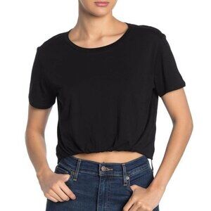 Abound Twist Tuck Cropped Tee
